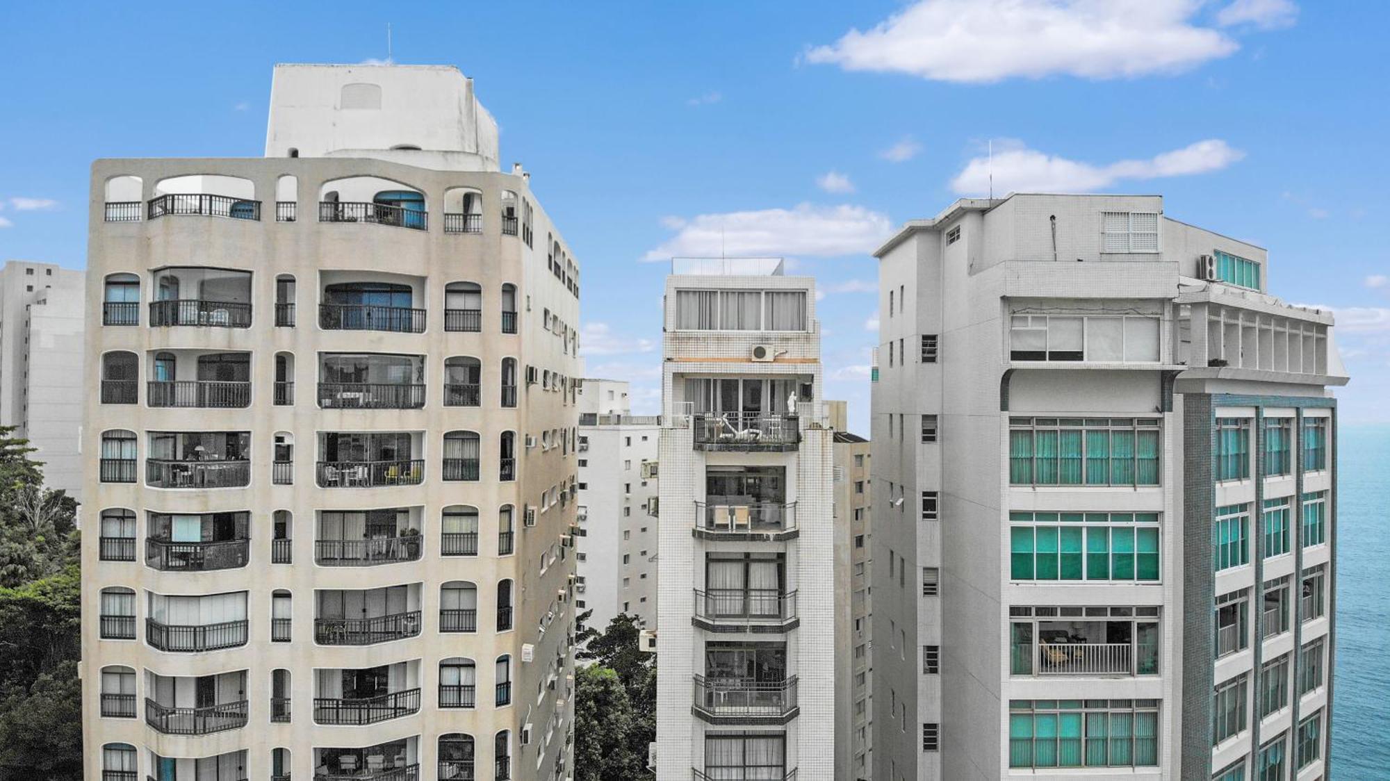 Vista Incrivel Beira-Mar Espacoso 4 Qts Ac Guaruja Exterior photo